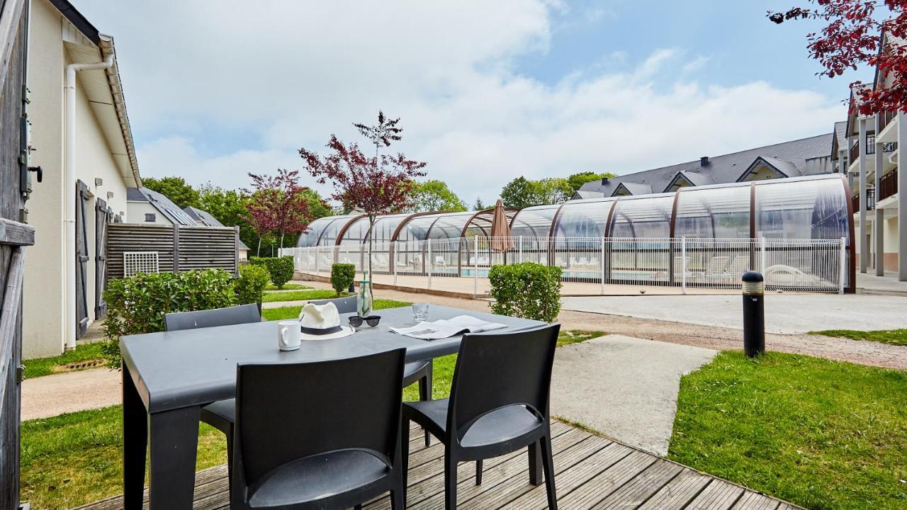 Vacanceole - Le Domaine De La Corniche - Deauville Sud آوبيرفيل المظهر الخارجي الصورة